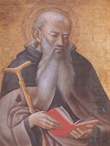 Master of the observanza Triptych Anthony Abbot (mk05) china oil painting image
